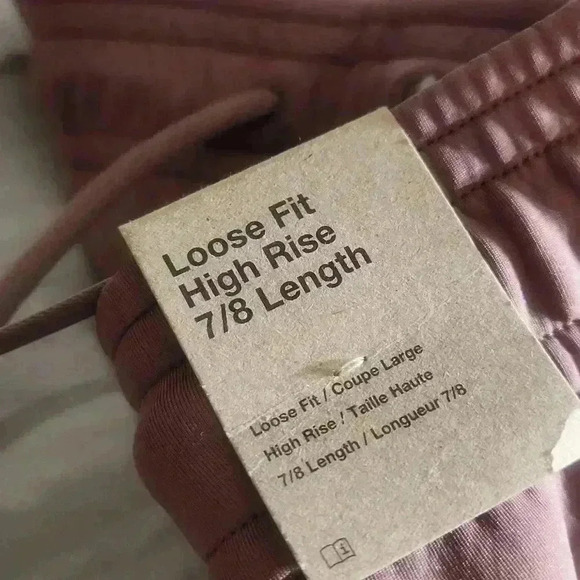 Nike DRI-FIT technology loose fit 7/8 length HIGH RISE NWT - Picture 11 of 14